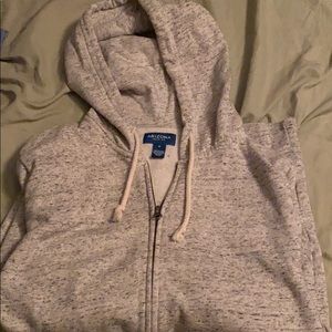 Full zip arizona jean Co sweatshirt